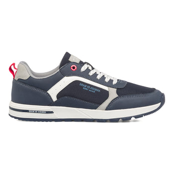 Sneakers blu da uomo con logo laterale Armata di Mare, Sneakers Uomo, SKU m114001649, Immagine 0